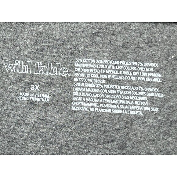 Wild Fable - Women's High-Waisted Flare Leggings - Gray - 3X - Picture 11 of 14